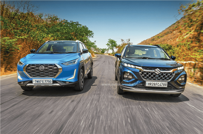 Maruti Fronx AMT vs Nissan Magnite AMT