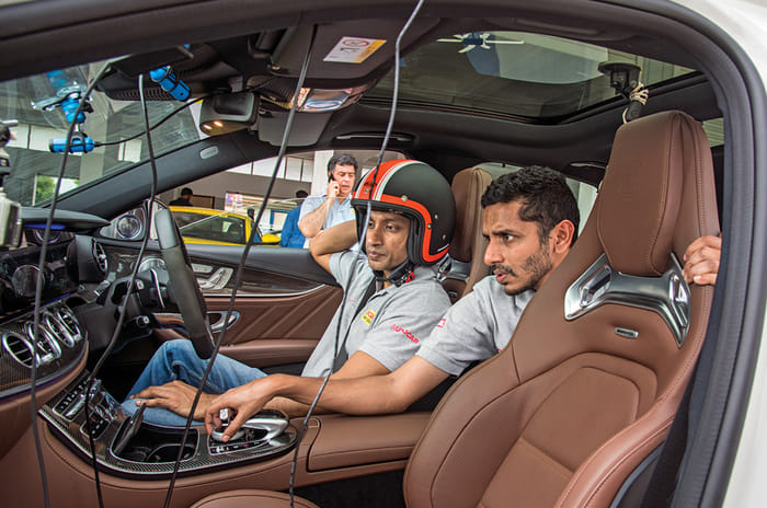 2018 Mercedes-AMG E 63 S Narain Karthikeyan