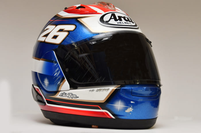 Arai RX-7X Pedrosa helmet review