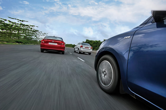 Amaze vs Dzire vs Ameo