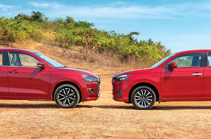 Honda Amaze vs Maruti Dzire comparison