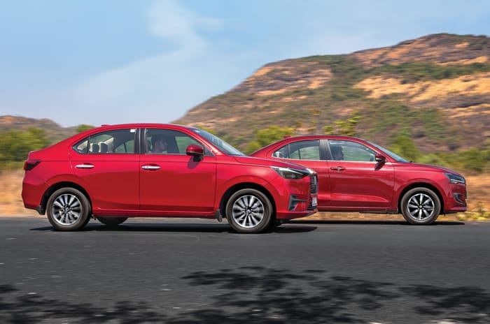 Honda Amaze vs Maruti Dzire comparison