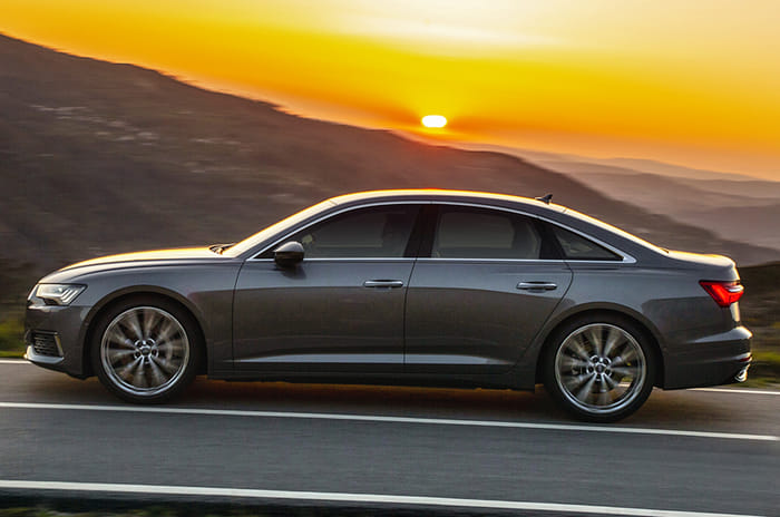 Audi A6 side action Audi A6 side action