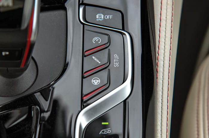 2018 BMW M5 settings