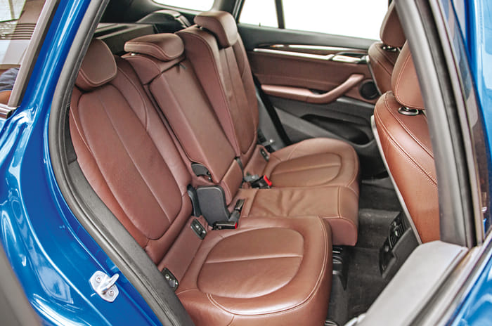 BMW X1 rear seats