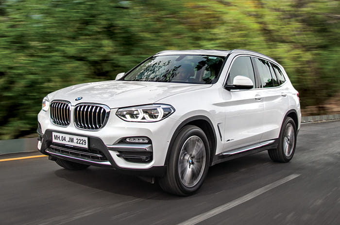 BMW X3 front action