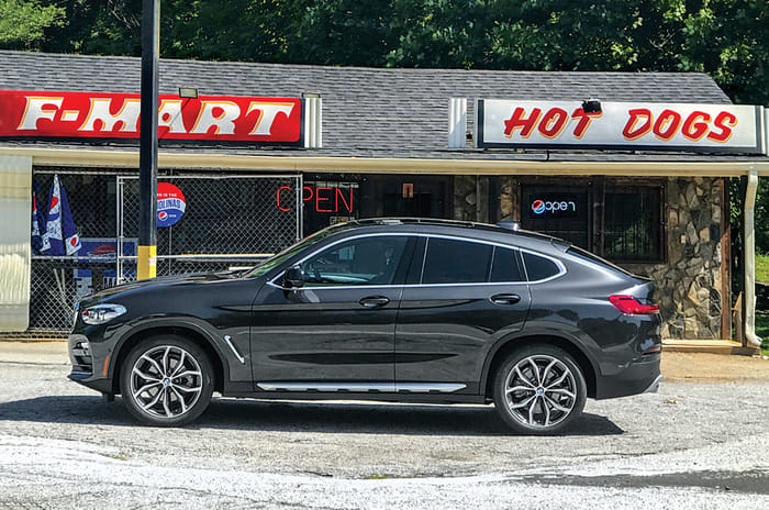 BMW X4 side static