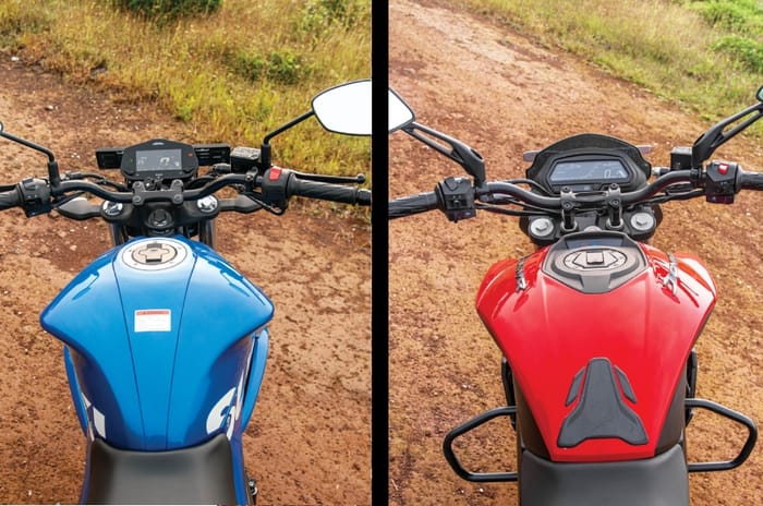 Bajaj Dominar 250 vs Suzuki Gixxer 250 comparison