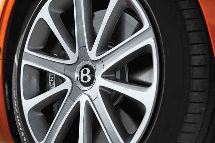 Bentley Continental GT wheel