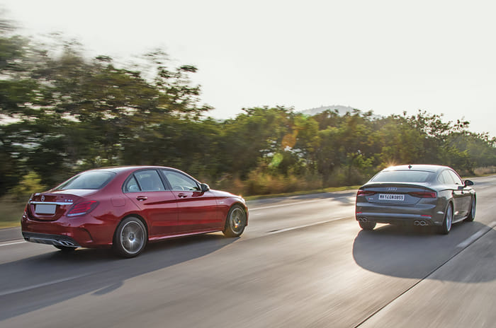 2017 Mercedes-AMG C 43 vs Audi S5 Sportback comparison