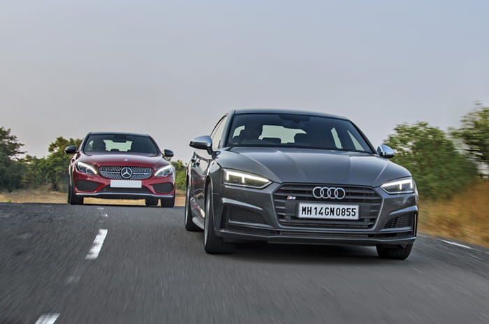 2017 Mercedes-AMG C 43 vs Audi S5 Sportback comparison