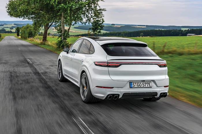 2019 Porsche Cayenne Turbo S E-Hybrid Coupe review, test drive