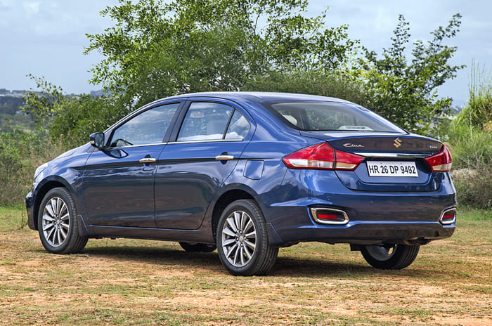 Maruti Suzuki Ciaz facelift rear static