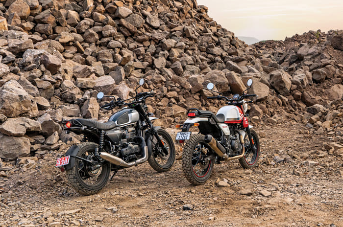 Yezdi Scrambler vs Royal Enfield Scram comparison review