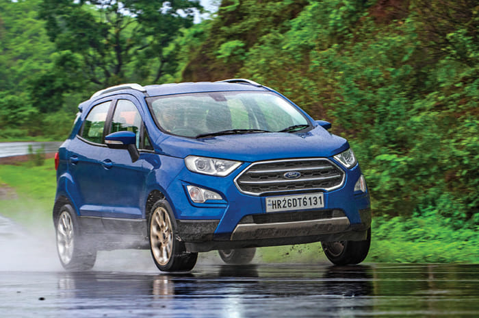 Hyundai Venue vs Ford EcoSport vs Tata Nexon petrol AT comparison