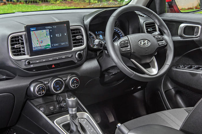 Hyundai Venue vs Ford EcoSport vs Tata Nexon petrol AT comparison