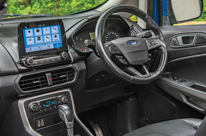 Hyundai Venue vs Ford EcoSport vs Tata Nexon petrol AT comparison