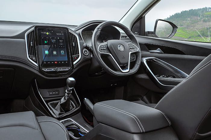 MG Hector interior