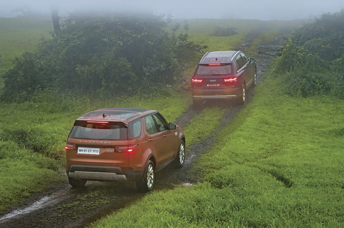 2017 Land Rover Discovery vs Audi Q7 comparison