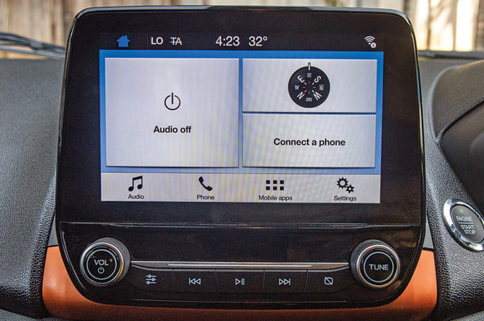 Ford EcoSport infotainment