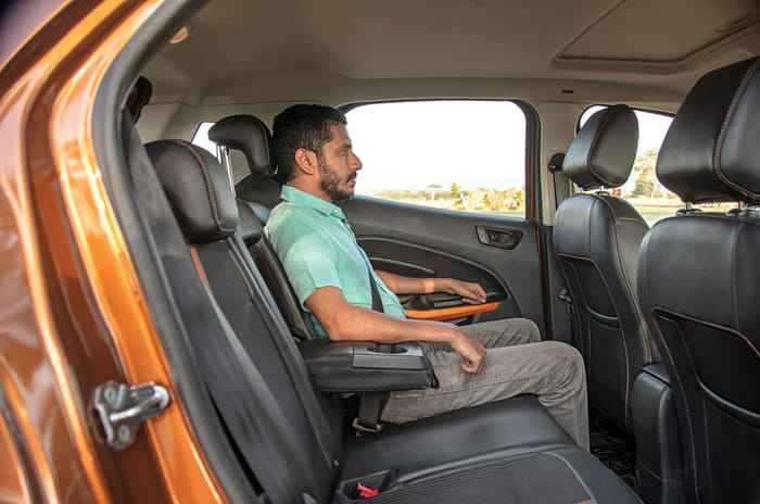 Ford EcoSport rear seats