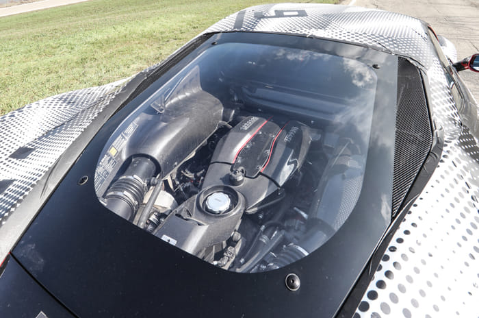 Ferrari 488 Pista engine Ferrari 488 Pista engine
