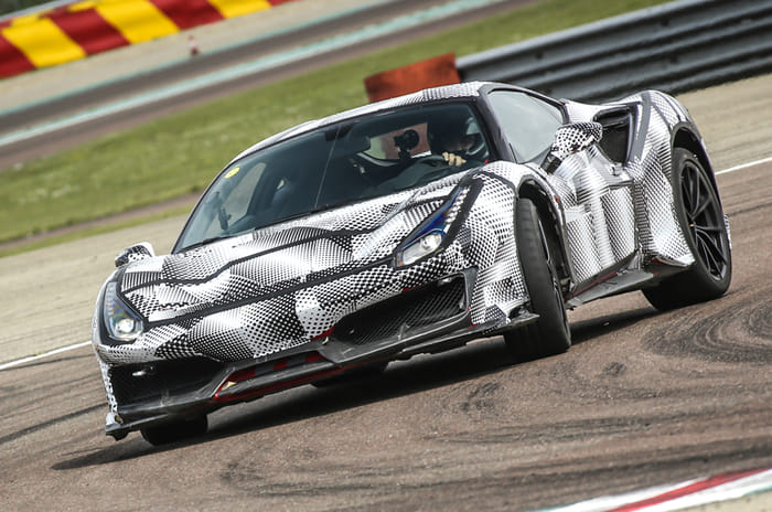 Ferrari 488 Pista front Ferrari 488 Pista front