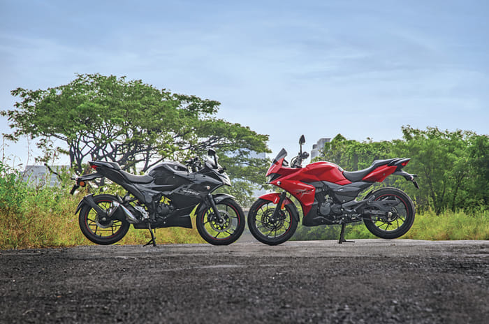 Hero Xtreme 200S vs Suzuki Gixxer SF comparison