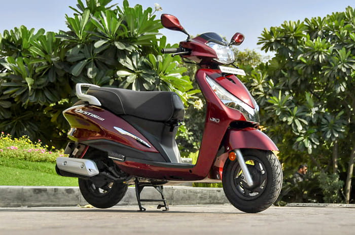 2018 Hero Destini 125 front static 2018 Hero Destini 125 front static