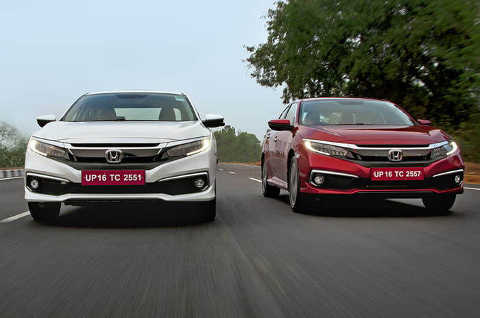 2019 Honda Civic front action