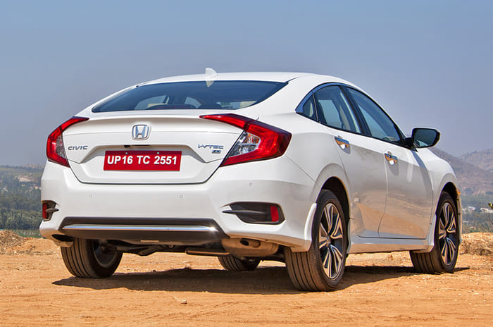 2019 Honda Civic rear static