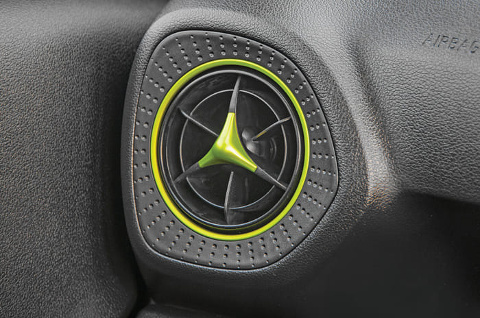 Hyundai Santro AC vent