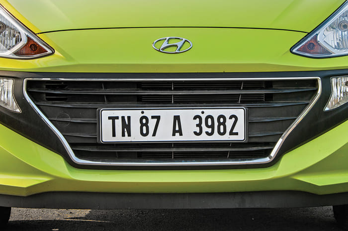 Hyundai Santro grille