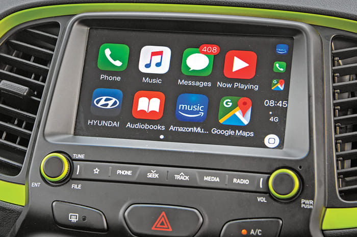 Hyundai Santro infotainment screen Hyundai Santro infotainment screen