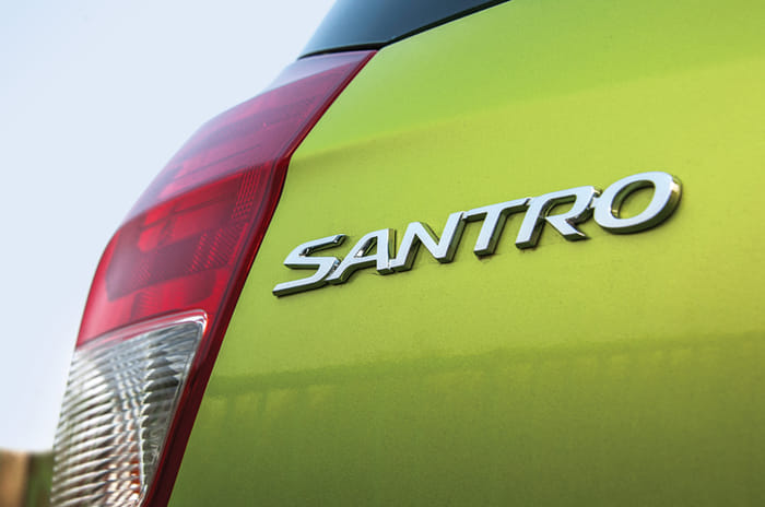 Hyundai Santro logo Hyundai Santro logo