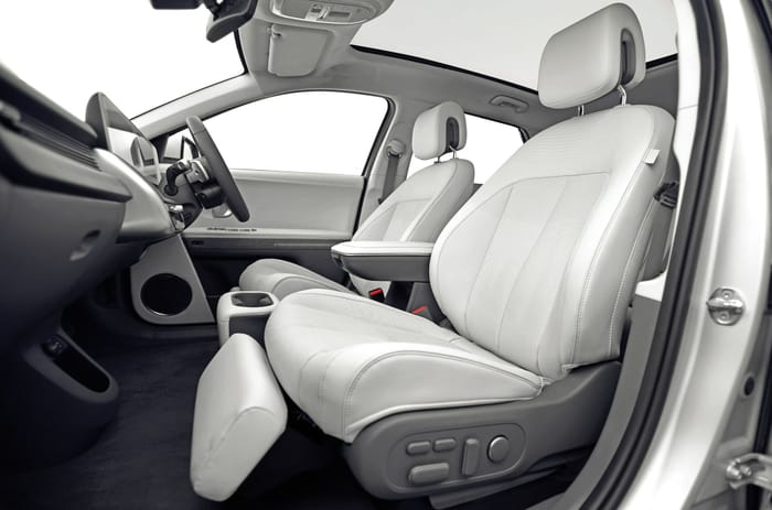 Hyundai Ioniq 5 front seats