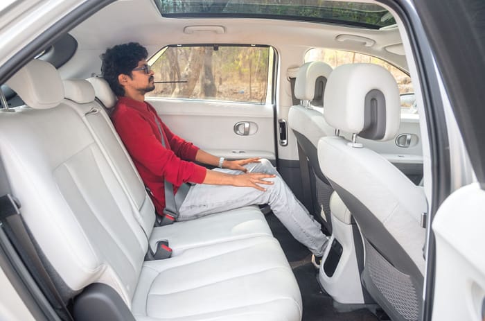 Hyundai Ioniq 5 rear seats