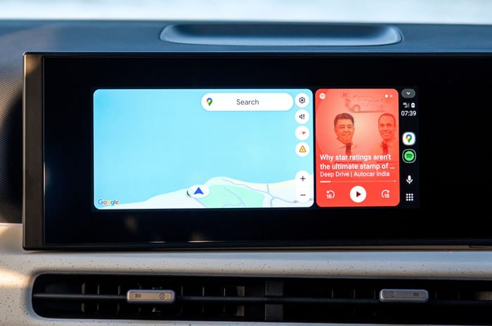2025 Hyundai Venue infotainment touchscreen