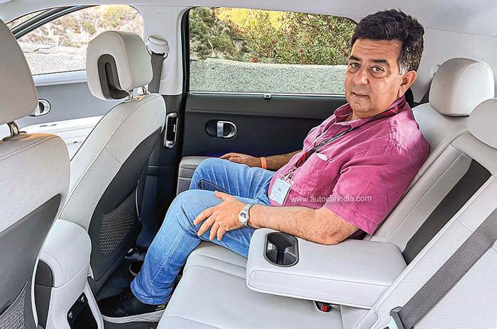 Hyundai Ioniq 5 rear seats