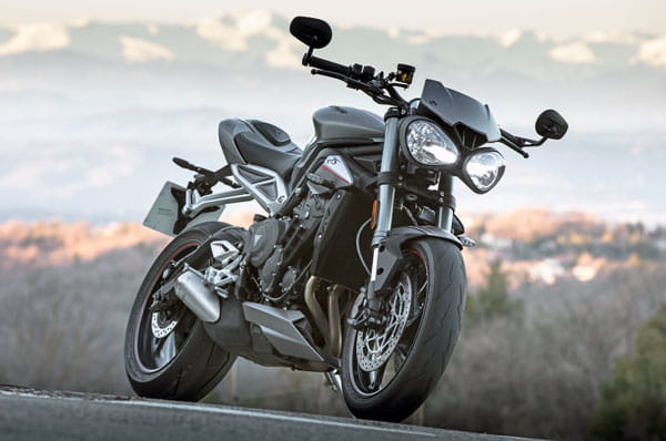 2017 Triumph Street Triple RS review, track ride