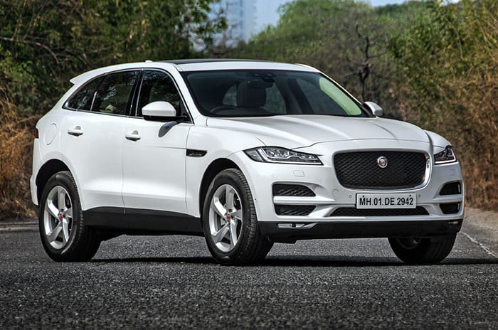 Jaguar F-Pace petrol front static Jaguar F-Pace petrol front static