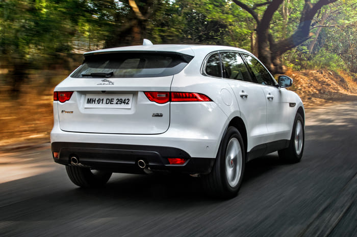 Jaguar F-Pace petrol rear action Jaguar F-Pace petrol rear action