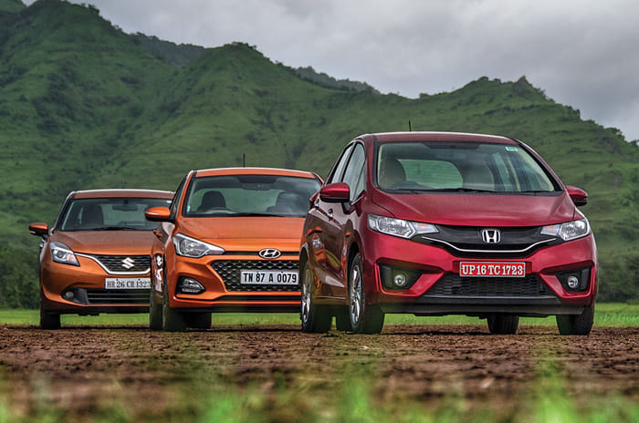 Jazz vs i20 vs Baleno automatics