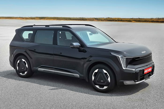 Kia EV9 front static Kia EV9 front static