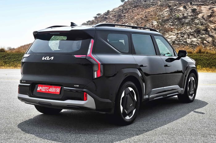 Kia EV9 rear static
