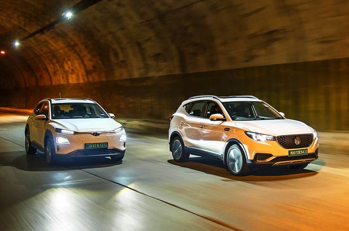 Hyundai Kona Electric vs MG ZS EV comparison