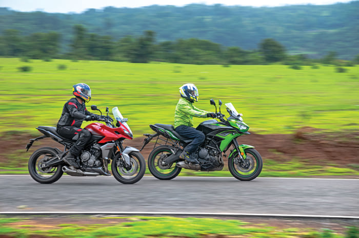 Kawasaki Versys 650 vs Triumph Tiger Sport 660 comparison