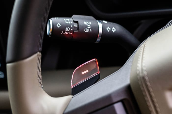 Defender Octa paddle shifters