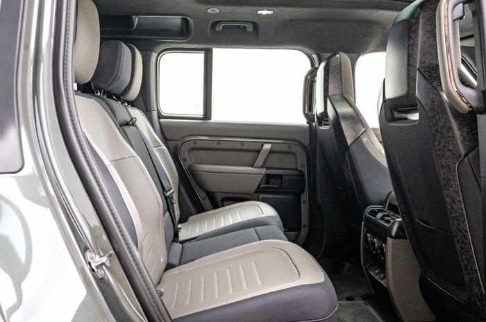 Defender Octa rear seats