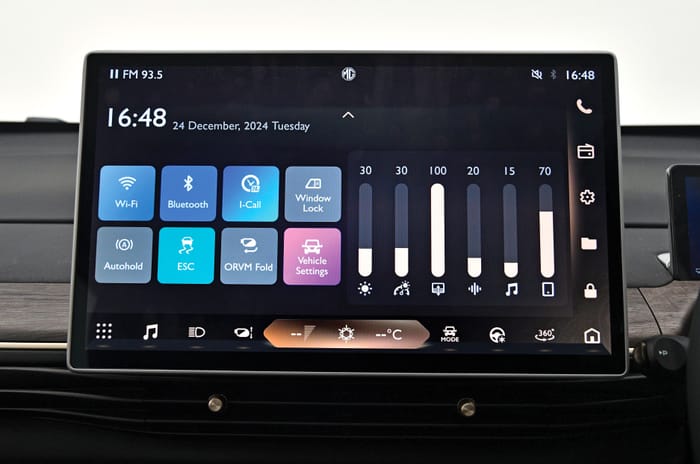 MG Windsor infotainment MG Windsor infotainment